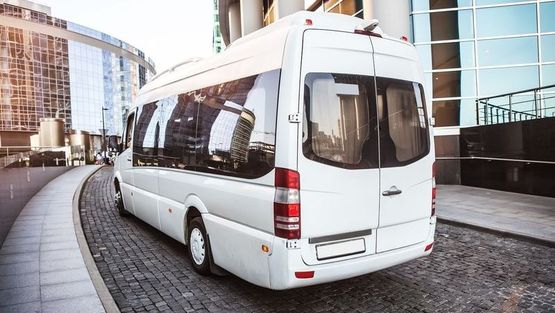 One of our mini buses